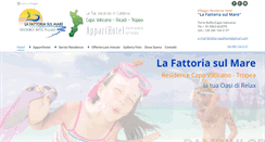 Desktop Screenshot of lafattoriatorreruffa.it